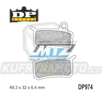 Destičky brzdové DP974 - DP BRAKES směs Premium Sinter OEM