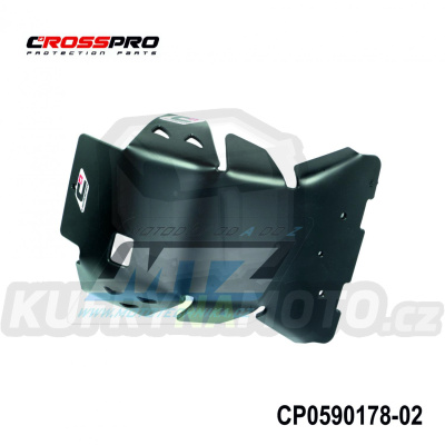 Kryt pod motor plastový DTC Engine Guard - Beta 2T RR250+RR300 / 18-19 (barva černá)