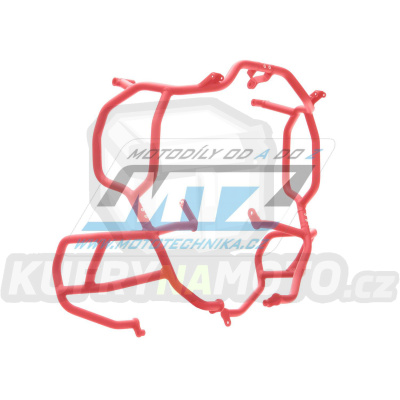 Padací rám Dual Sport Crash Bar - BMW R1200GS Adventure / 19-24 - barva červená