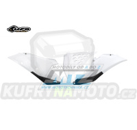 Bočnice Racing s děrovaným krytem Gas-Gas MC+MC-F / 21-23 + EC+EC-F / 21-23 + EX+EX-F / 21-23 - barva bílá