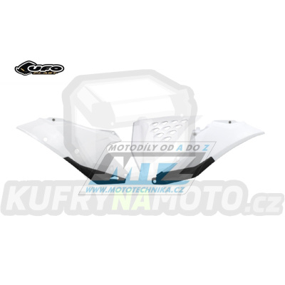 Bočnice Racing s děrovaným krytem Gas-Gas MC+MC-F / 21-23 + EC+EC-F / 21-23 + EX+EX-F / 21-23 - barva bílá