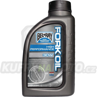 Tlumičový olej Bel-Ray HIGH PERFORMANCE FORK OIL 30W 1l