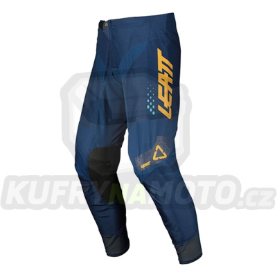 LEATT MOTO 4.5 KALHOTY MODRÉ / ZLATÉ KALHOTY NAVY MODRÁ / ZLATÁ VELIKOST M-5021010302-akce