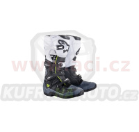 boty TECH 5, ALPINESTARS (černá/šedá/bílá/žlutá fluo) 2024