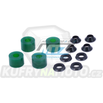 Vložky do klem Elastomere Xtrig SOFT - zelené - měkká verze