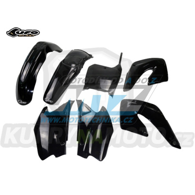 Sada plastů Honda CR125+CR250 / 00-01 - barva černá