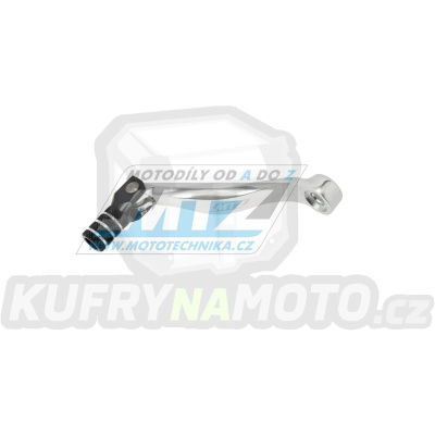 Řadička (řadicí páka) KTM 125SX+150SX / 16 + 450SXF / 16-22 + 450EXC+500EXC / 17-22 + Husqvarna TC125 / 16 + FC450 / 16-22 + FE450+FE501 / 17-22 + Gas-Gas MCF450+EXF450 - stříbrná