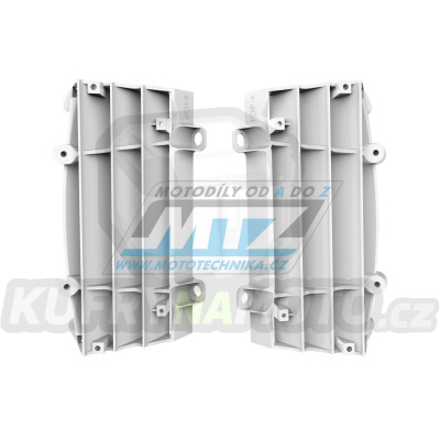 Mřížky chladiče - KTM 125SX+150SX+250SX + 250SXF+350SXF+450SXF / 16-22 + EXC+EXCF / 17-23 + Husqvarna TC+FC/ 16-22 + TE+FE / 17-23 - barva bílá