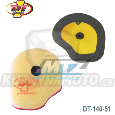 Filtr vzduchový - Kawasaki KXF250 / 04-05 + Suzuki RMZ250 / 04-06