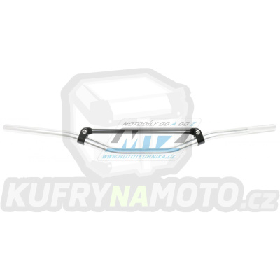 Řídítka TRW Lucas Offroad Low 22mm - stříbrné