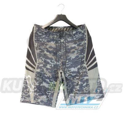 Kraťasy Fox KRS Board Short - černá-khaki - velikost 30