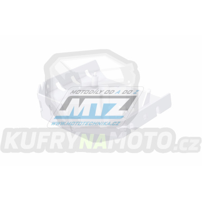 Kryt pod motor hliníkový Dual Sport -  Triumph Tiger 900 Rally Pro / 21-22 - barva bílá