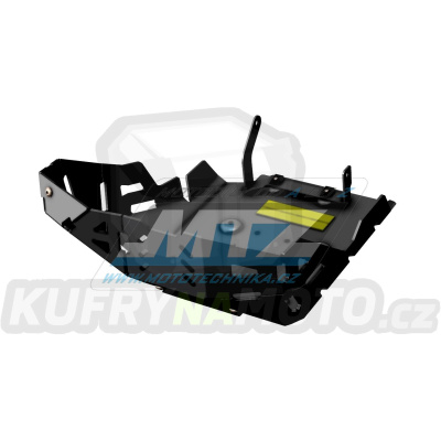 Kryt pod motor hliníkový Dual Sport - Aprilia Tuareg 660 / 22-24 - barva černá