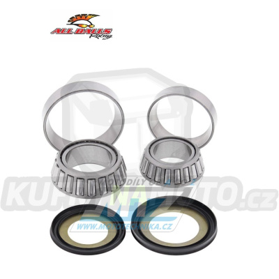 Sada do krku řízení Kawasaki KX125+KX250 + KLX650+KLX300+KLX250 + KDX200+KDX220+KDX250 + Suzuki AN200+AN250 Burgman+AN400+AN650 Burgman+DR350+DR650 + Yamaha XT350+XT600+TT350+TT600 + TDM850+XT660R+XT660X+XTZ660+XTZ750 + XJR1200+XJR1300+XV Virago+XVZ
