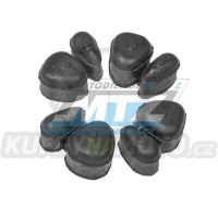 Gumy zadního kola/Silentbloky rozety (sada 4ks) Honda CBR125R / 04-10 + XRM125+CB50+FS125 Sonic