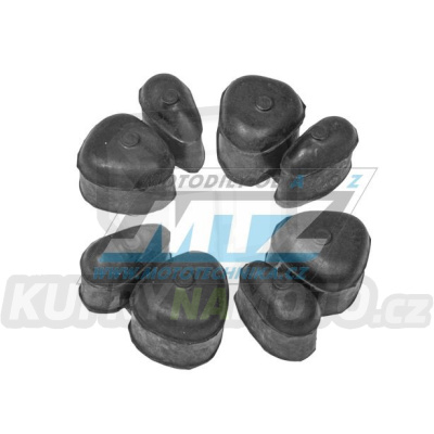Gumy zadního kola/Silentbloky rozety (sada 4ks) Honda CBR125R / 04-10 + XRM125+CB50+FS125 Sonic