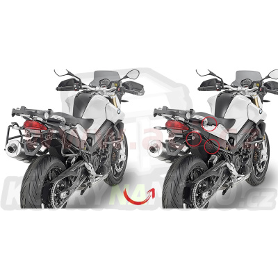 KLR5118 nosič bočních kufrů Rapid BMW F 800 R/GT (09-18)