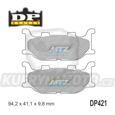 Destičky brzdové DP421 - DP BRAKES směs Premium Sinter OEM