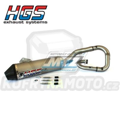 Výfuk kompletní (výfukový systém) HGS - Yamaha YZF250 / 14-18