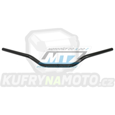 Řídítka TRW Lucas Superbike Elegance Steel 22mm MCL127SS - černé