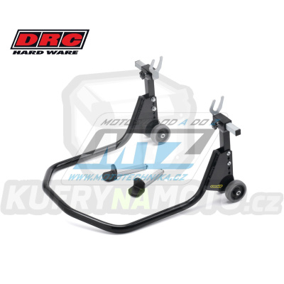 Stojánek zadní Universal s double-kolečky pro silniční motocykly na zadní kolo DRC UNIT Street Bike Rear Stand - stavitelný