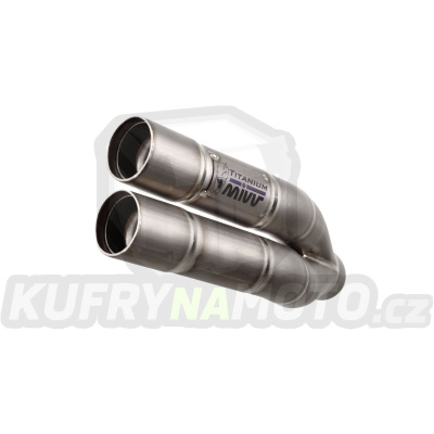 Koncovka výfuku MIVV DOUBLE GUN H.038.LDG Full Titanium