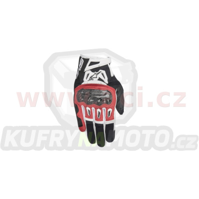 rukavice SMX-2 AIR CARBON, ALPINESTARS (červené/černé/bílé) 2024