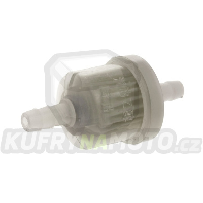 palivový filtr s papírovou vložkou, Q-TECH (pro vnitřní průměr hadice 5-6 mm)