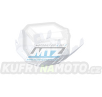 Kryt pod motor hliníkový Dual Sport - Kawasaki KLE650 Versys / 07-14 - barva bílá