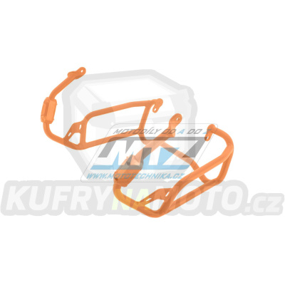 Padací rám Dual Sport Crash Bar - KLE 650 Versys / 10-14 - barva oranžová