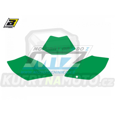 Polepy číslových tabulek (vystřižené) - Beta RR 4T / 05-07 - barva zelená