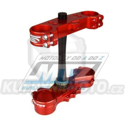 Brýle (Triple-Clamps) kompletní Scar Triple Clamps - Honda CR125+CR250 / 97-07 - barva červená