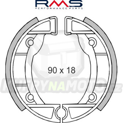 Brzdové čelisti RMS 225120190