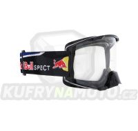 Motokrosové brýle RED BULL SPECT MX STRIVE S černé s čirým sklem 012