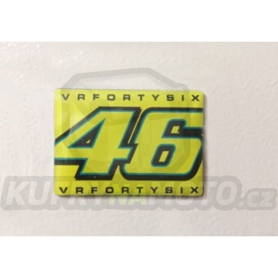 Magnet Valentino Rossi VR46 žlutý PAT601