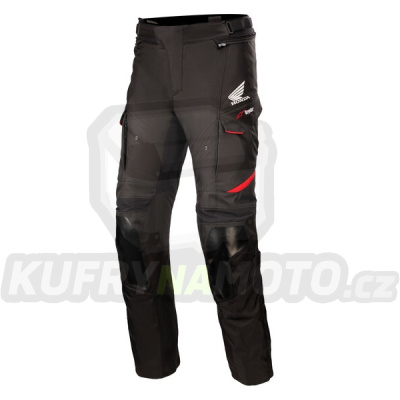 kalhoty ANDES DRYSTAR HONDA kolekce, ALPINESTARS (černá/červená) 2024