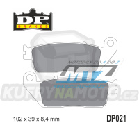 Destičky brzdové DP021 DP Brakes - směs Premium OEM Sinter