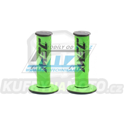 Rukojeti/Gripy MEC Racetech Dual Compound Racing ExtraSoft černo-zelené