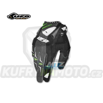 Rukavice motokros UFO AIR - černo-šedé - velikost S