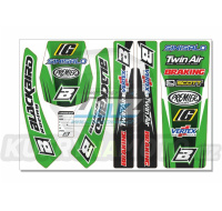 Polepy univerzální pro Kawasaki - Sponsor standard kit