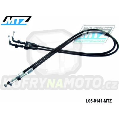 Lanko plynu Yamaha XT600 / 84-89 + XT600Z / 86-90 + TT600 / 84-89 + TT600S / 90-95 + XT500 + BW350 + TT225