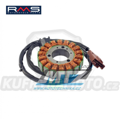Stator generátoru (alternátor) pro skútry Aprilia + Malaguti + Piaggio