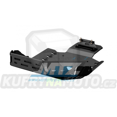 Kryt pod motor hliníkový Dual Sport - BMW F850GS Adventure / 21-22 - barva černá
