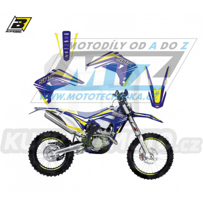 Polepy na motocykl (sada polepů Dream) Sherco SE-R+SEF-R / 17-23 - typ polepů Dream4