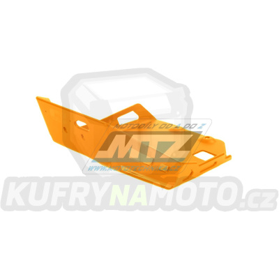 Kryt pod motor hliníkový Dual Sport - KTM 250 Duke / 15-16 + 390 Duke / 13-17 - barva oranžová