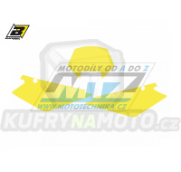 Polepy číslových tabulek (vystřižené) - Husqvarna TE250+TE450+TE510 / 05-07 + WR125+WR250+WR300 / 06-08 - barva žlutá