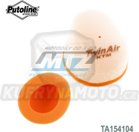 Filtr vzduchový - KTM 125SX+125EGS+125EXC+125MC / 82-97 + 250SX+250MX+250EGS+250EXC+250MC / 83-89 + 350SX+350MX+350EGS + 440SX+440MX+440EGS+440EXC + 500SX+500MX+500EGS + 540SX+540MX+540EGS+540EXC + 550MX+550EGS + Husqvarna CR125+CR250+WR125+WR250