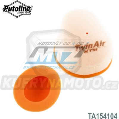 Filtr vzduchový - KTM 125SX+125EGS+125EXC+125MC / 82-97 + 250SX+250MX+250EGS+250EXC+250MC / 83-89 + 350SX+350MX+350EGS + 440SX+440MX+440EGS+440EXC + 500SX+500MX+500EGS + 540SX+540MX+540EGS+540EXC + 550MX+550EGS + Husqvarna CR125+CR250+WR125+WR250