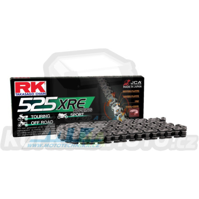 Řetěz RK 525 XRE (128čl) - těsněný/ xw kroužkový