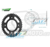 Rozeta ocelová (převodník) 1219-42zubů ESJOT 50-15079-42 - Honda CBF125 / 09-14 + CBF125M